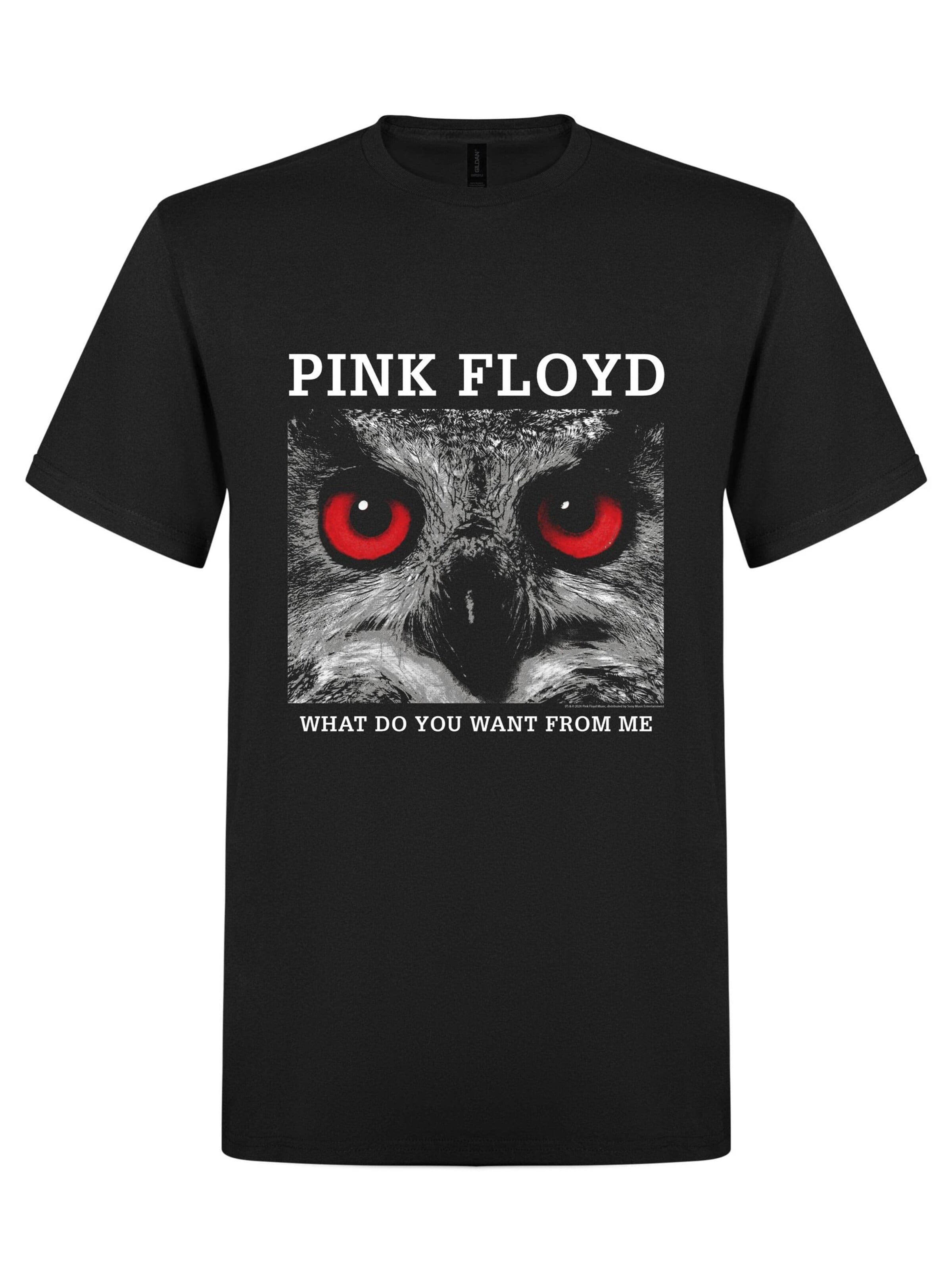 Pink Floyd Shirt 'Pink Floyd -  What do you want from me t-shirt' in Black: front