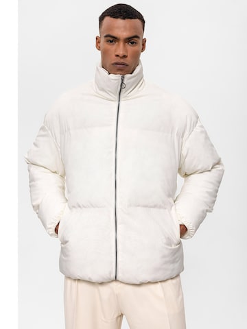 Antioch Zimní bunda – bílá