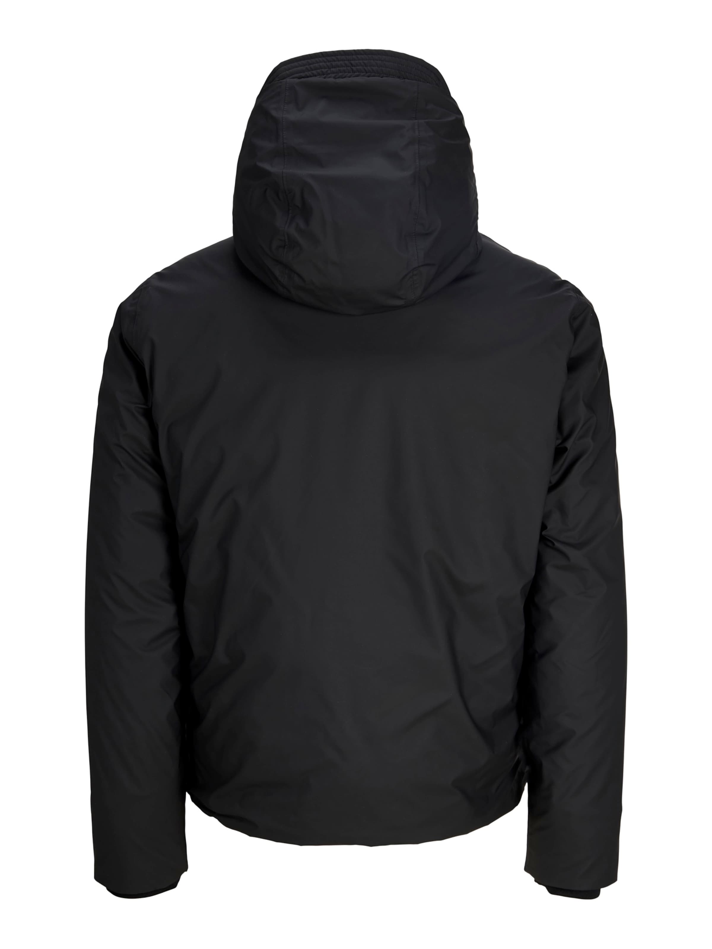 Jack & Jones Plus Zimní bunda 'JCOCLUB' – černá