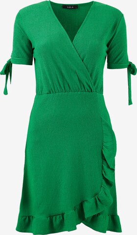 LELA Dress in Green: front