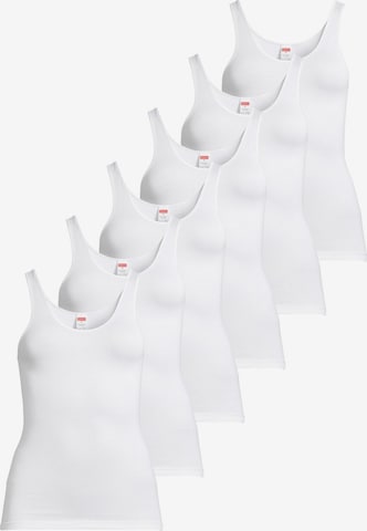 CON-TA Undershirt 'Modal' in White: front