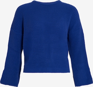 SASSYCLASSY Υπερμέγεθες πουλόβερ σε μπλε: μπροστά
