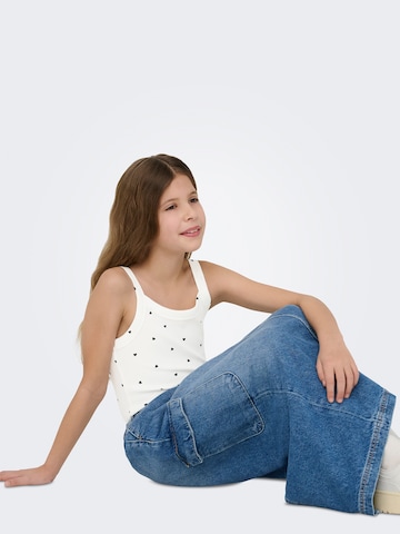 ONLY GIRLS Top 'KOGBELLA' - fehér