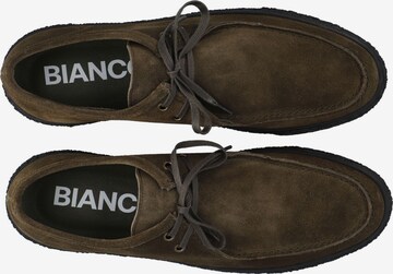 Mocassino 'CHAD ' di Bianco in verde