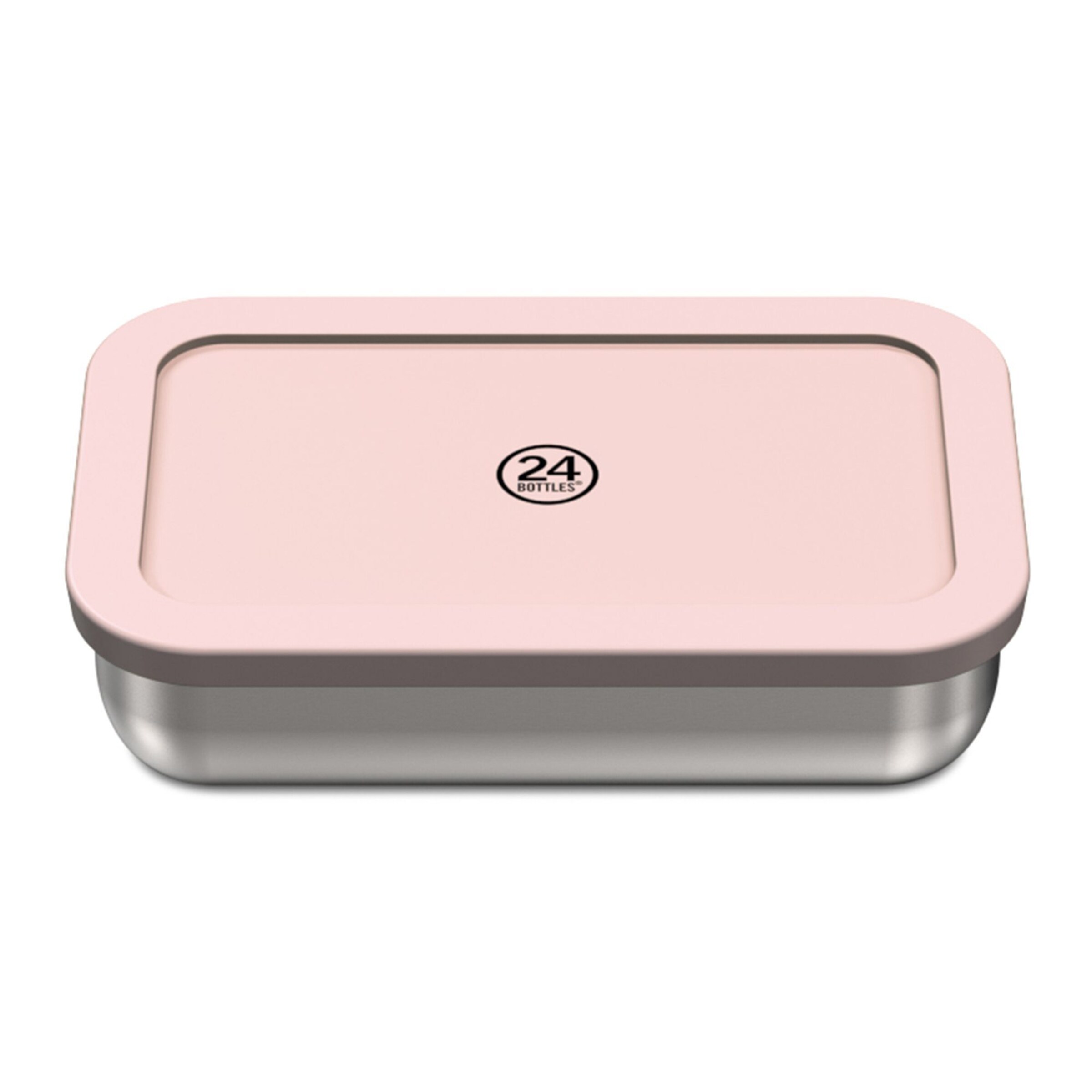 24Bottles Storage Container in Pink: front