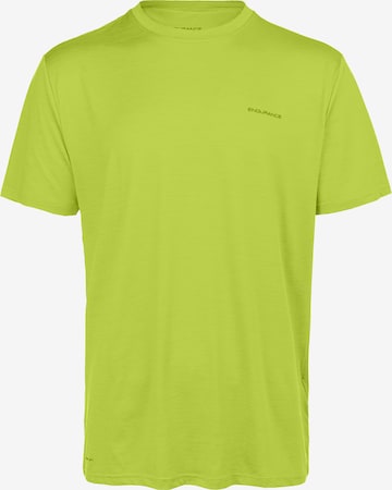 ENDURANCE Performance Shirt 'Vernon' in Yellow: front