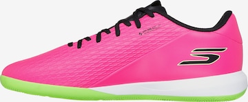 SKECHERS Soccer Cleats in Pink: front