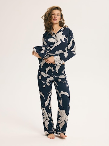 ESOTIQ Pyjama 'Pythia' in Blauw