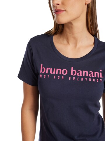 BRUNO BANANI Shirt 'Avery' in Blauw