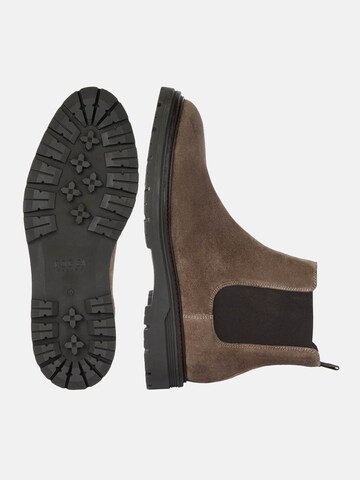 Boggi Milano Chelsea boots in Beige