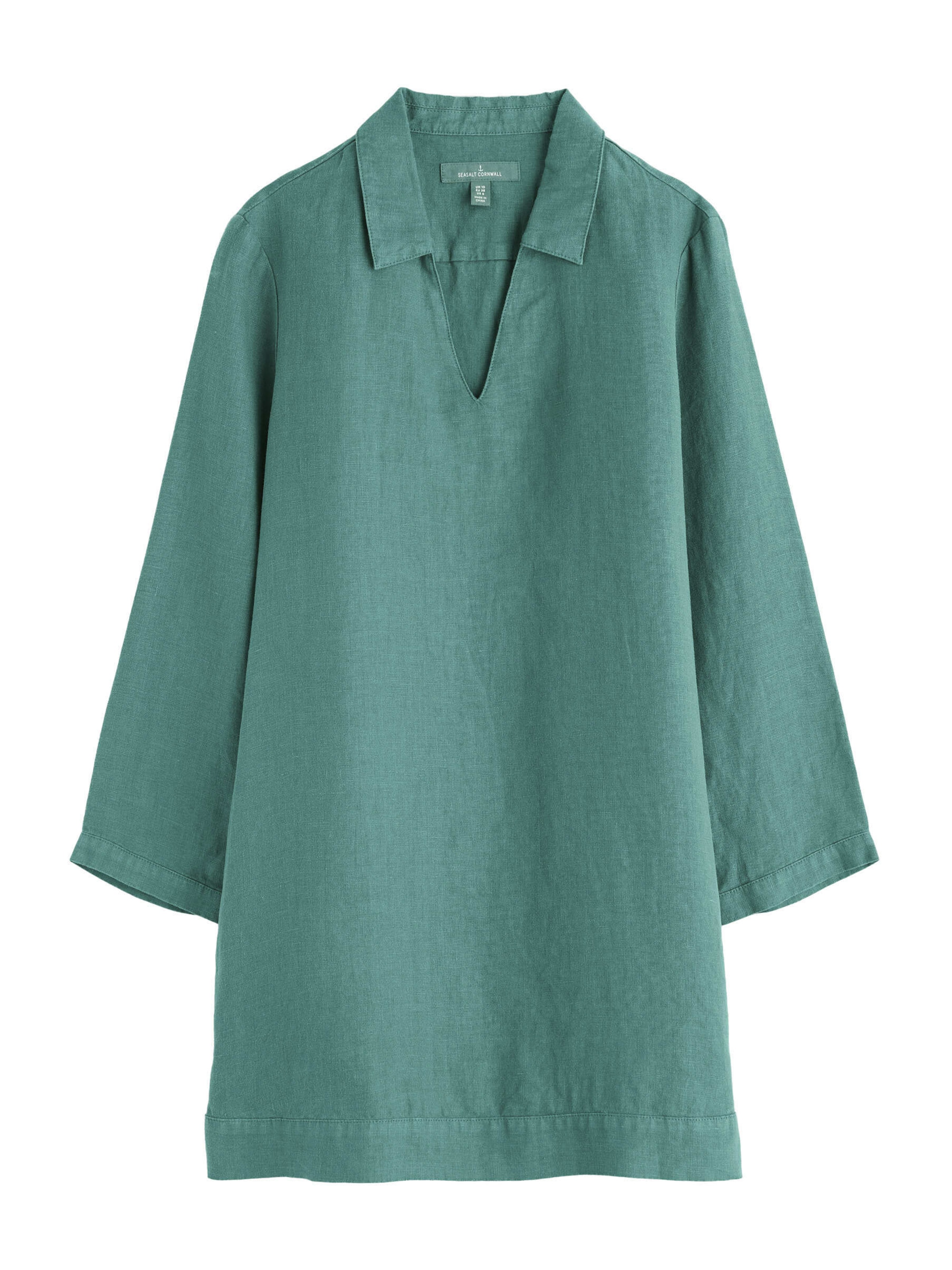 Seasalt Cornwall Tunika 'Shallow Layers' i blå: forside