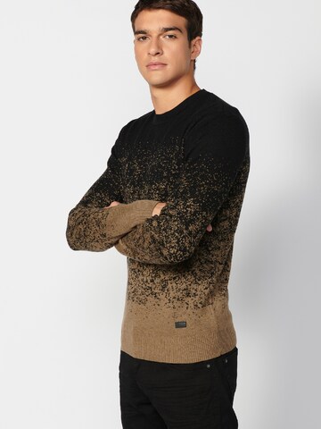 KOROSHI Pullover in Braun