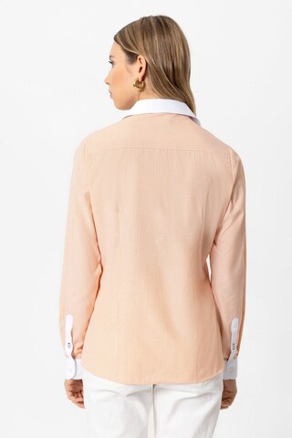 DENIM CULTURE - Blusa 'OLIVIA' en naranja