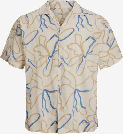 JACK & JONES Overhemd in de kleur Beige / Sand / Blauw, Productweergave