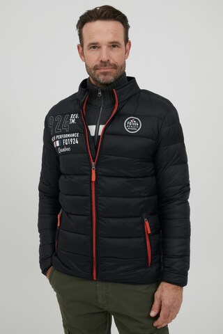 Veste mi-saison 'Arnvid' FQ1924 en noir : devant