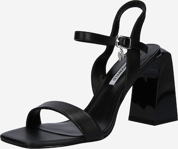 juoda Karl Lagerfeld Sandalai: priekis