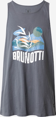 BRUNOTTI - Camiseta funcional en gris: frente