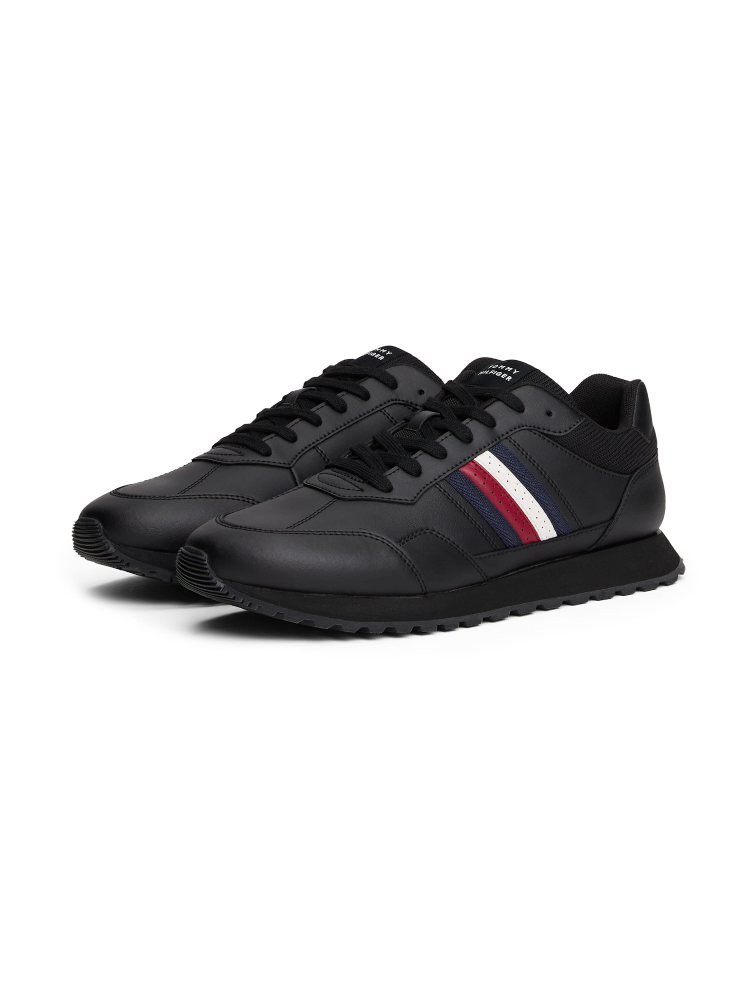 TOMMY HILFIGER Trainers 'NEW RUNNER' in Navy / Red / Black / White, Item view