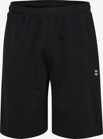 Regular Pantalon Hummel en noir : devant