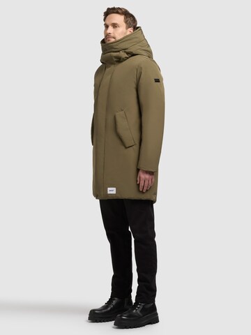 khujo Wintermantel 'Hilo' in Grün