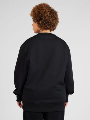 Sweat-shirt Calvin Klein Jeans Plus en noir