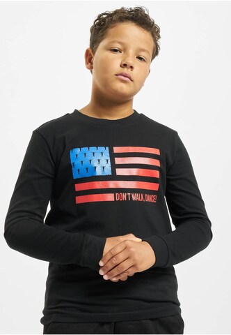 DEF Shirt 'Dont Walk Dance' in Schwarz: Vorderseite