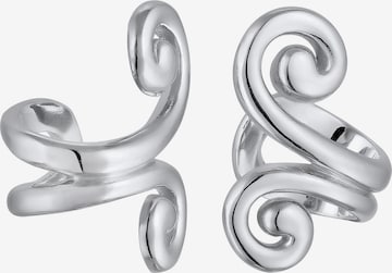 Boucles d'oreilles 'Organic' ELLI en argent : devant