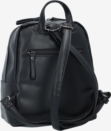TOM TAILOR Backpack 'Tamara' in Black