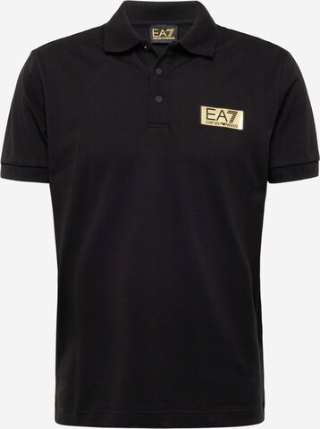 EA7 Emporio Armani T-shirt i svart: framsida