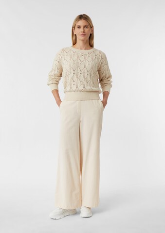 COMMA - Jersey en beige