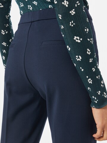 Part Two Regular Trousers with creases 'Ponta' in Blue