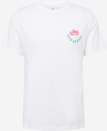 CONVERSE - Camiseta 'GROW TOGETHER' en blanco: frente