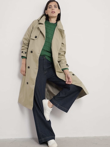 Seasalt Cornwall Between-Seasons Coat 'Penweathers' in Beige
