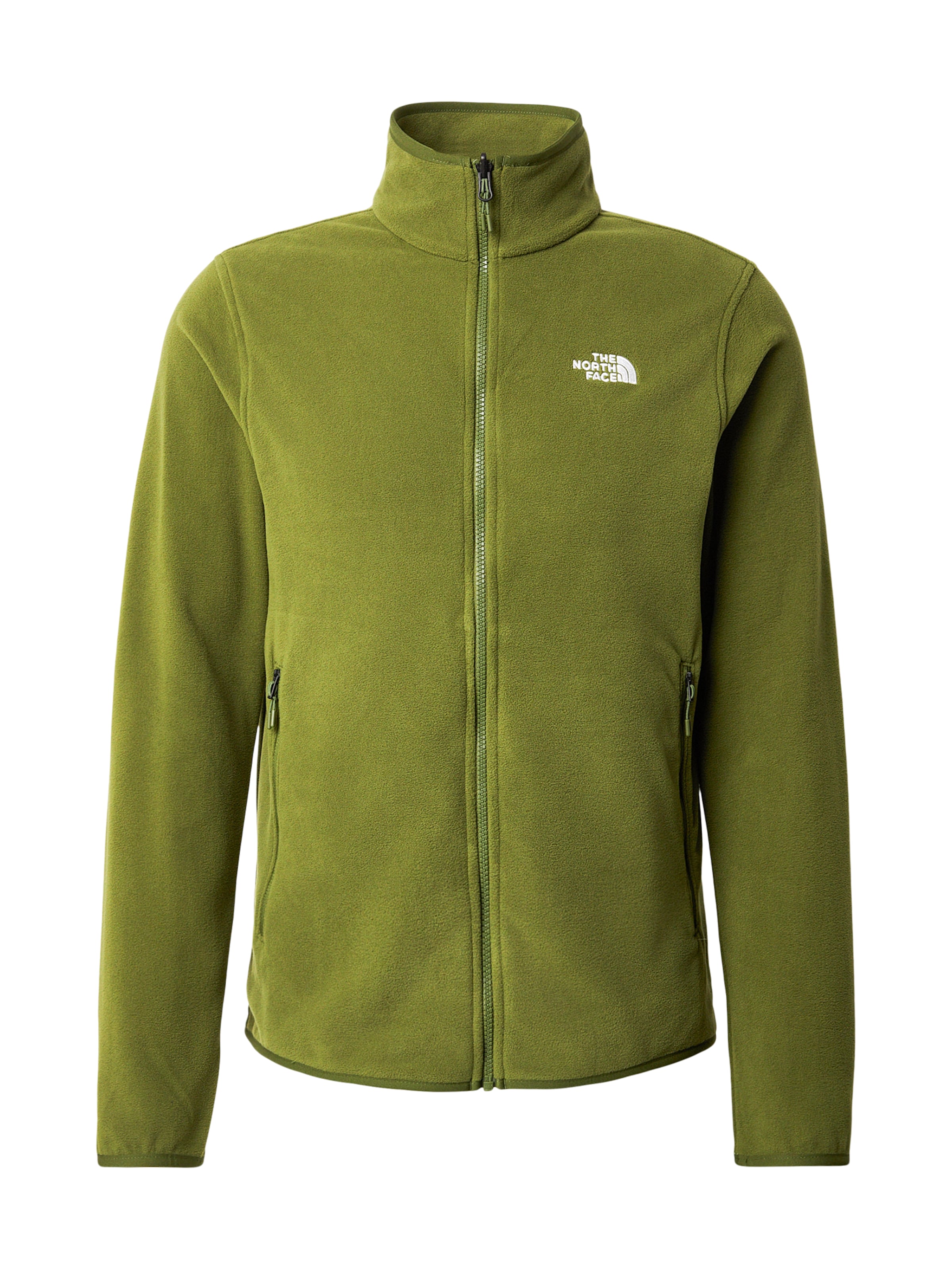 zaļš THE NORTH FACE Funkcionāla flīsa jaka 'GLACIER': no priekšpuses