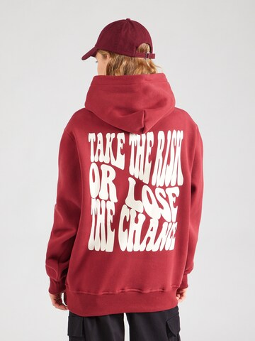 Sixth June - Sudadera 'TAKE THE RISK' en rojo: frente