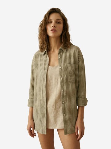 My fashion Blouse in Green: front