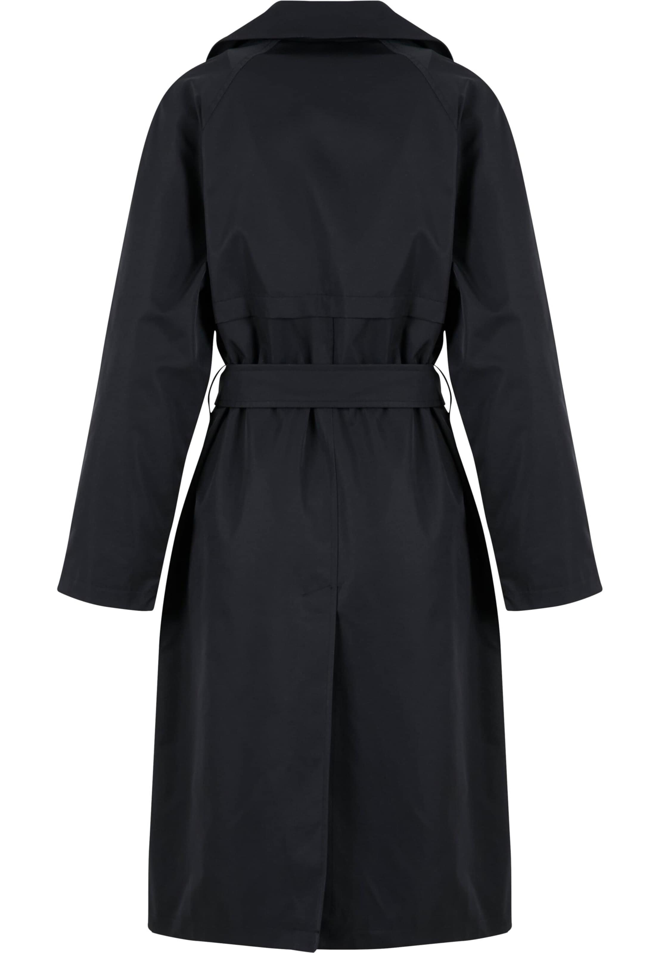 Urban Classics Overgangsfrakke i sort