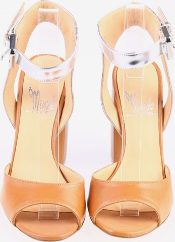 Mivida Sandals & High-Heeled Sandals in 38 in Brown