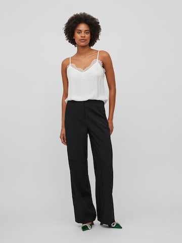 VILA Loose fit Pleated Pants 'JASMINA' in Black