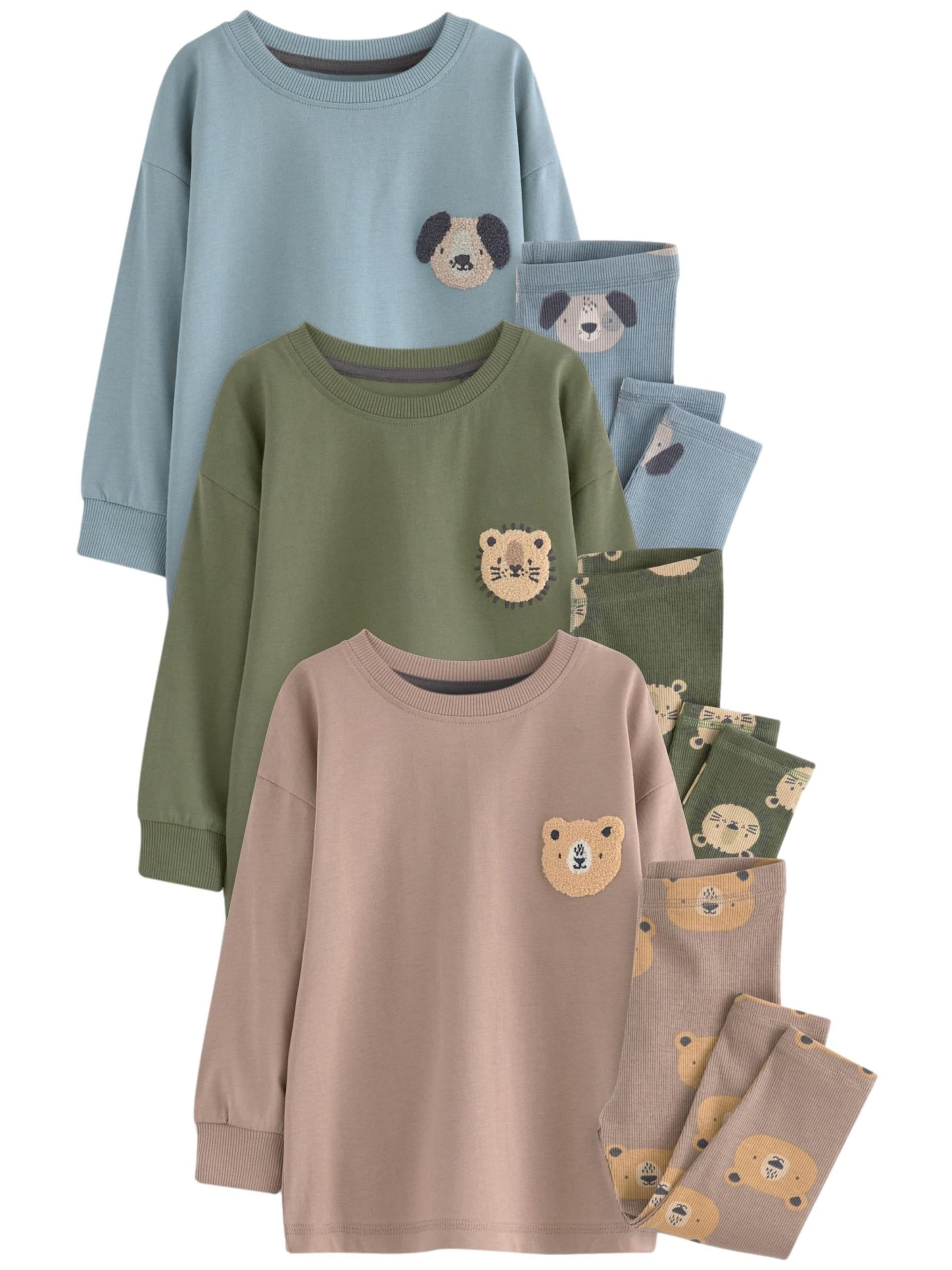 Next Πιτζάμα σε ανάμεικτα χρώματα: μπροστά