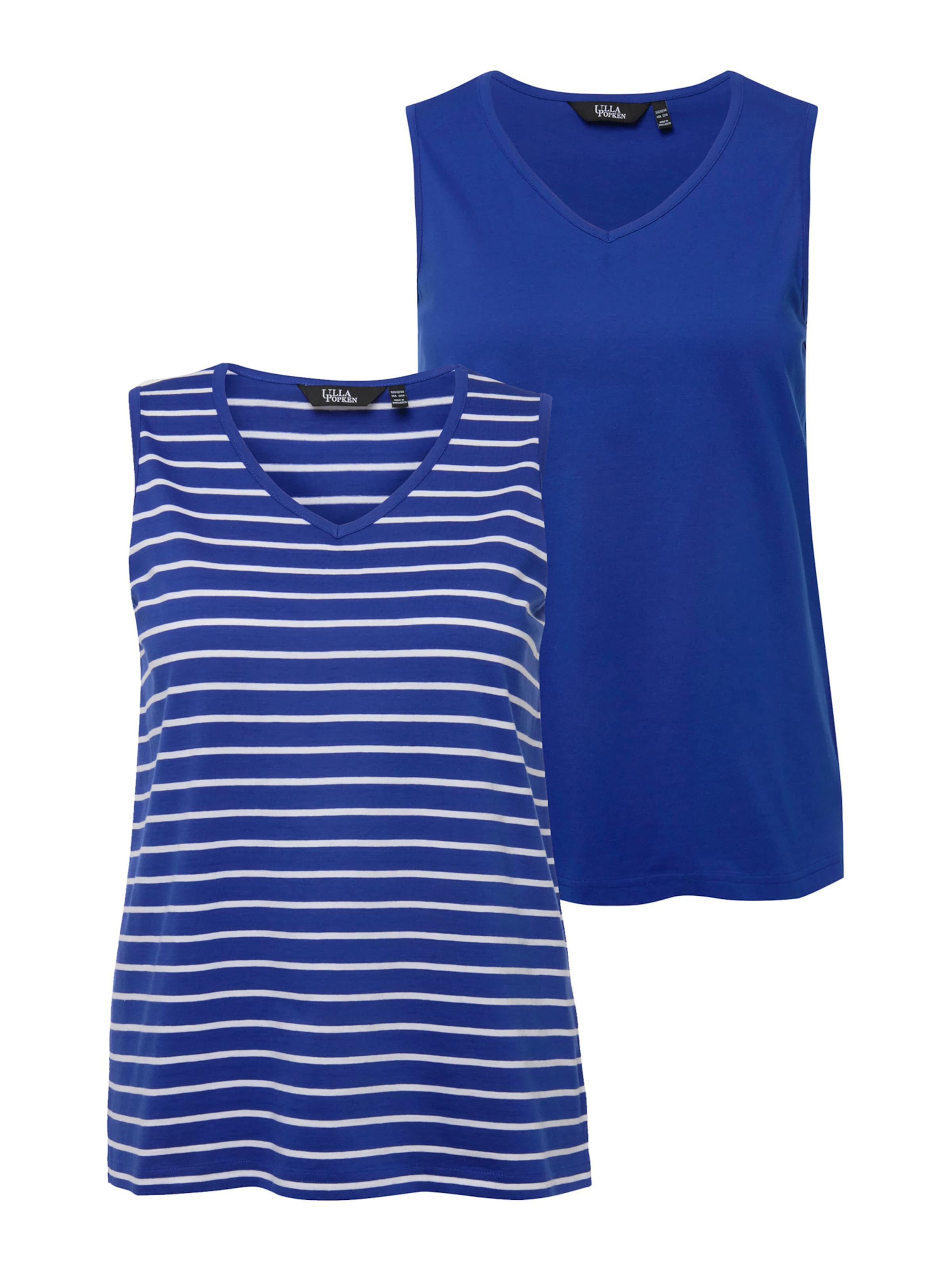Ulla Popken Top - kék: elől