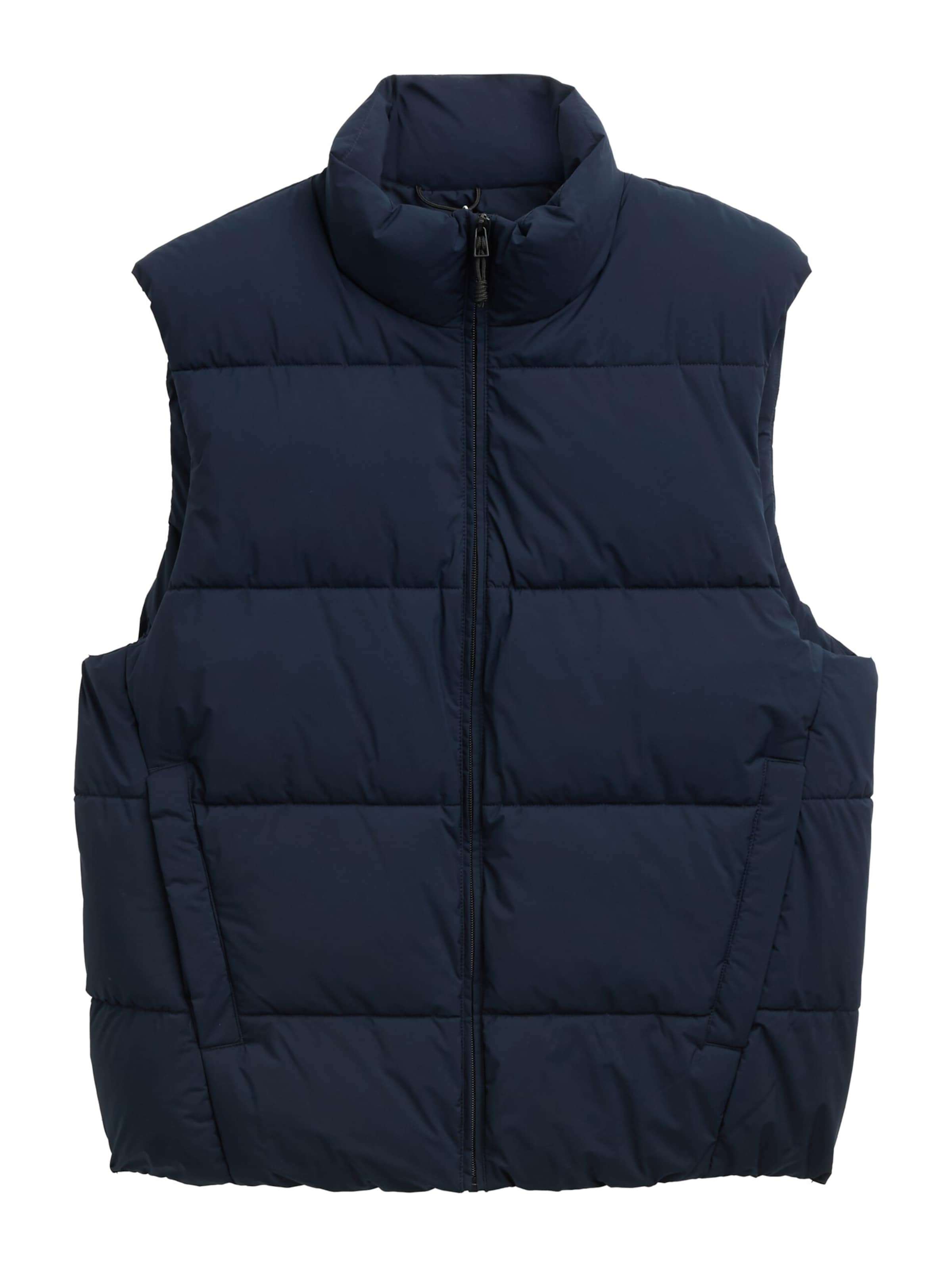 TOM TAILOR DENIM Weste in Blau: Vorderseite