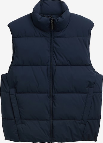 TOM TAILOR DENIM Жилетка в Синий: спереди
