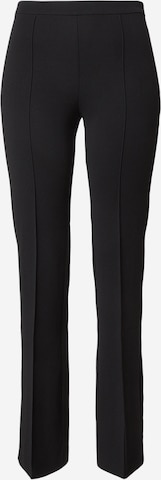 ONLY Flared Pleat-front trousers 'ONLZIBA' in Black: front