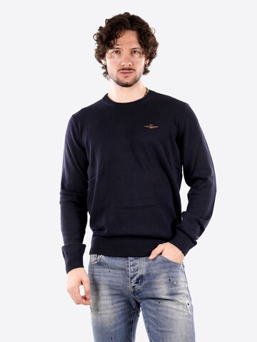 Aeronautica Militare Pullover in Blau