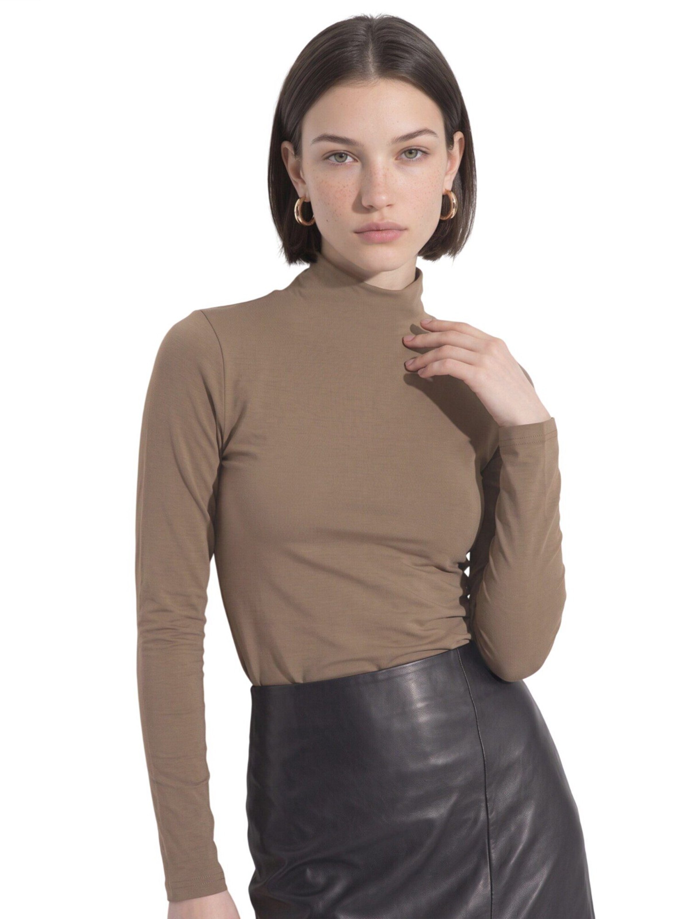 Chemisier Alexa Dash en marron