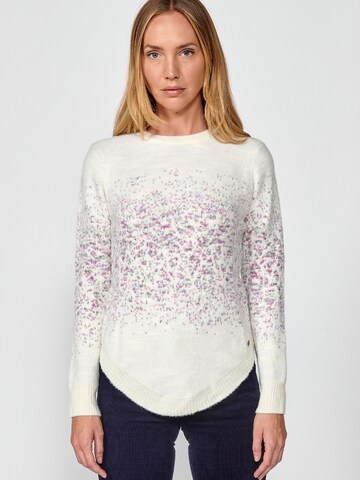 KOROSHI Pullover in Weiß