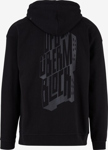 DEF Sweatshirt 'U.Ü.B x' in Zwart