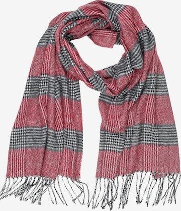 COLLEZIONE ALESSANDRO Schal 'Scotland' in Rot: Vorderseite