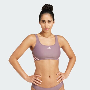 Bustier Bikini de sport ADIDAS SPORTSWEAR en violet